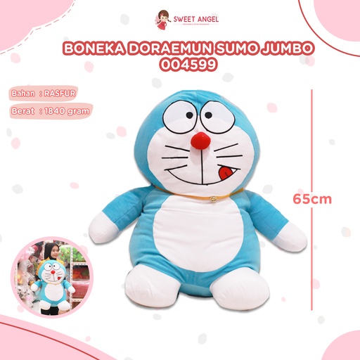 [004599] BONEKA DORAEMUN SUMO JUMBO RASFUR