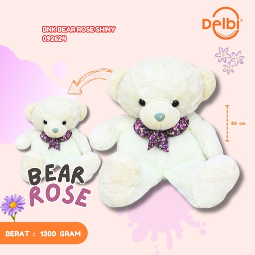 [092624] BNK BEAR ROSE SHINY 1#-90/50PCS