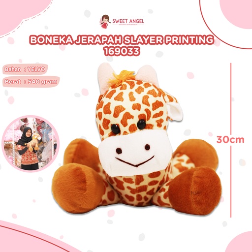 [169033] BONEKA JERAPAH SLAYER PRINTING