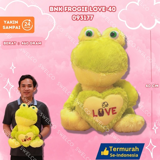 [093177] BNK FROGIE LOVE-40/80PCS