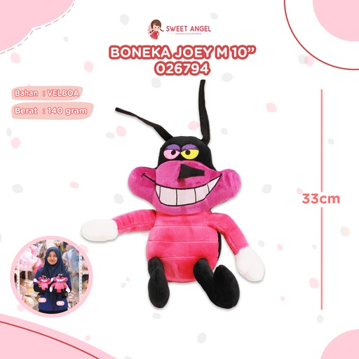 [026794] BONEKA JOEY M 10"
