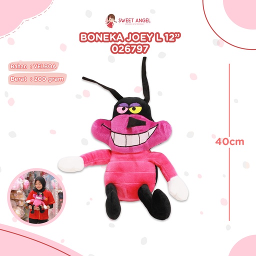 [026797] BONEKA JOEY L 12"