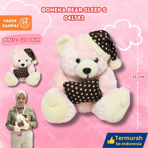 [041382] BONEKA BEAR SLEEP S
