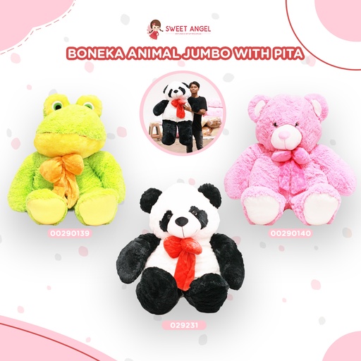 [00290139] BONEKA AN JUMBO W/PITA 36"