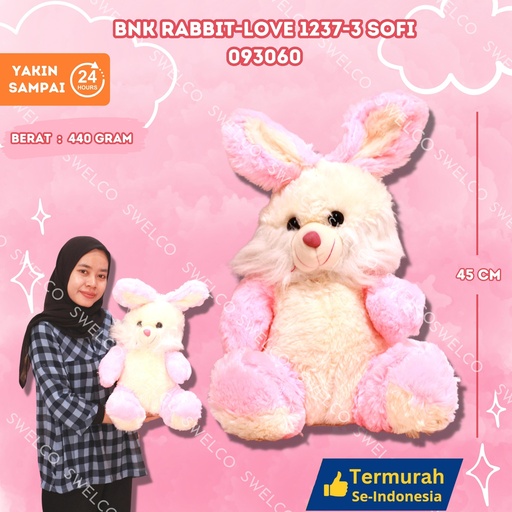 [093060] BNK RABBIT-LOVE 1237-3 SOFI (40