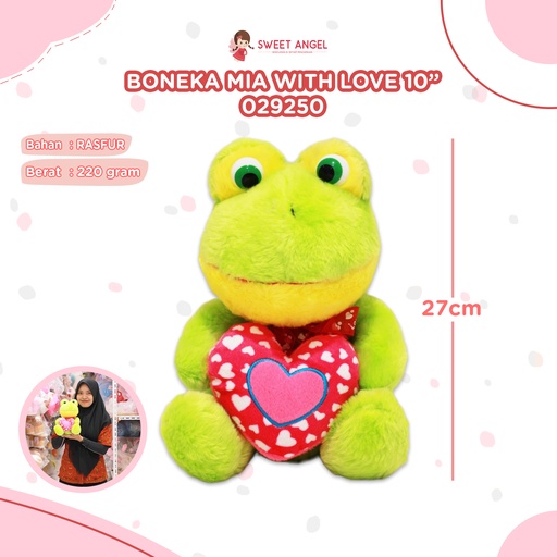 [029250] BONEKA MIA W/LOVE 10"