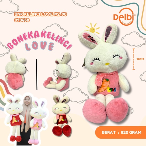 [093658] BNK KELINCI LOVE #2-90