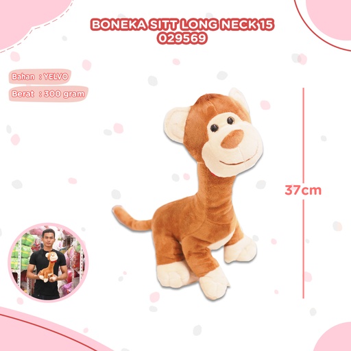 [029569] BONEKA SITT LONG NECK 15"