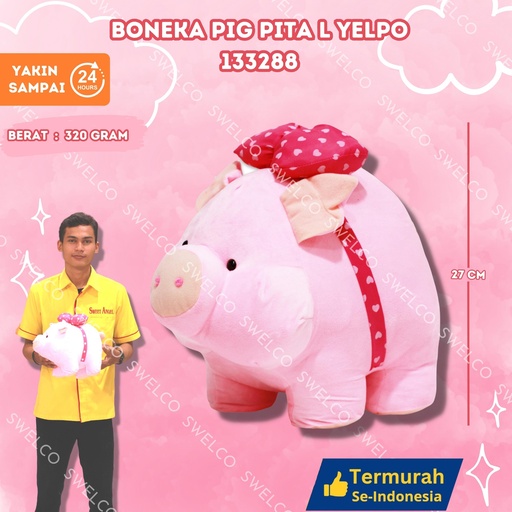 [133288] BONEKA PIG PITA L YELPO L" BABI