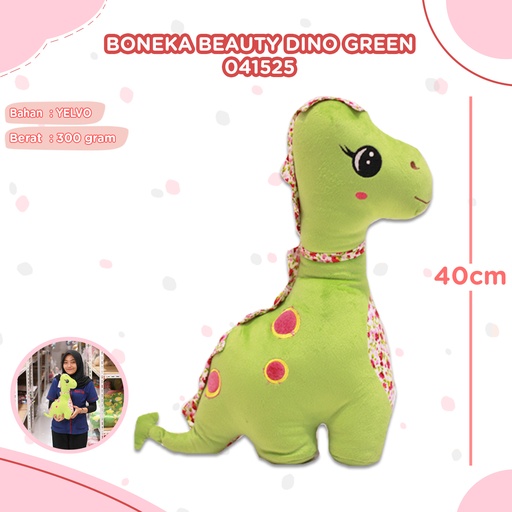 [041525] BONEKA BEAUTY DINO GREEN