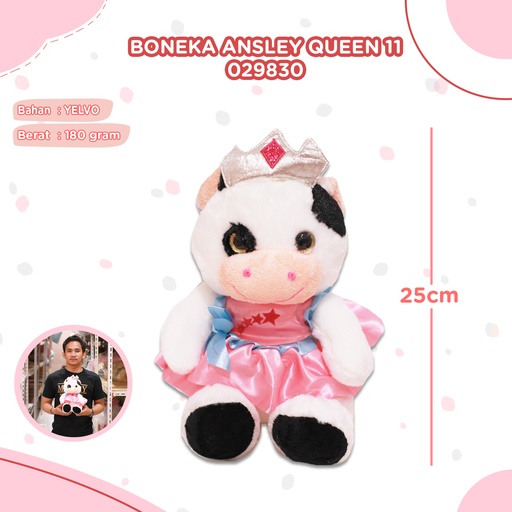 [029830] BONEKA ANSLEY QUEEN 11"