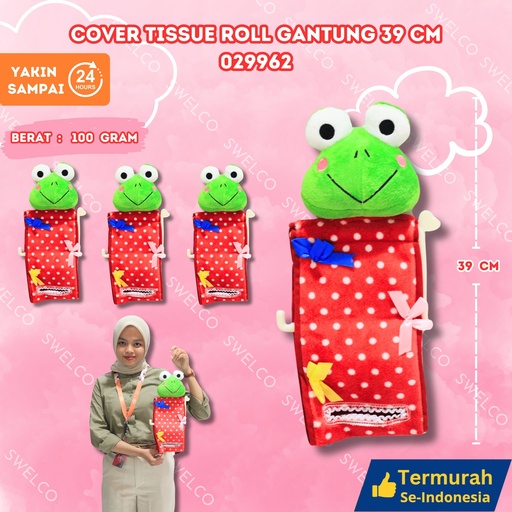 [029962] COVER TISSUE ROLL GANTUNG 39CM