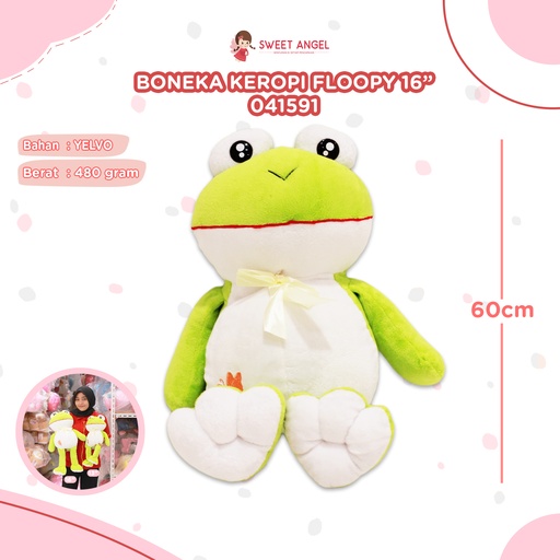 [041591] BONEKA KEROPI FLOOPY 16"