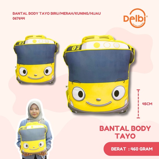 [067644] BANTAL BODY TAYO BIRU/MERAH/KUNING/HIJAU