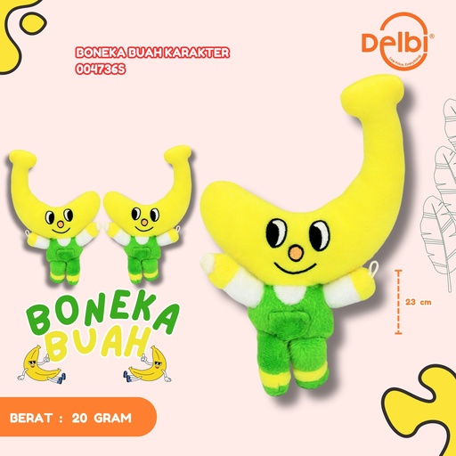 [004736S] BONEKA BUAH KARAKTER