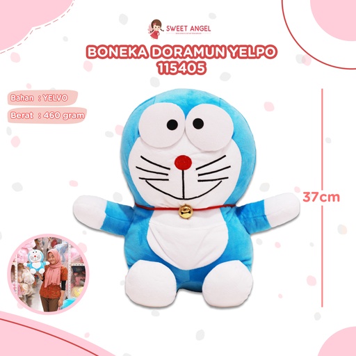 [115405] BONEKA DORAEMUN YELPO (L)