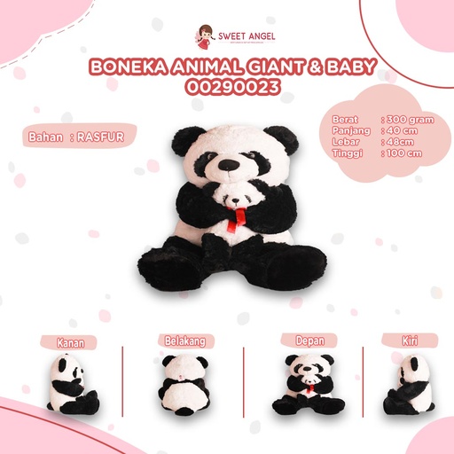[00290023] BONEKA AN GIANT n BABY 41"