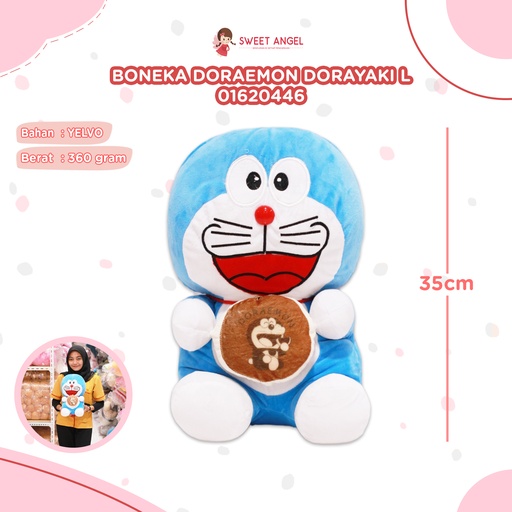 [01620446] BONEKA DORAEMON DORAYAKI L