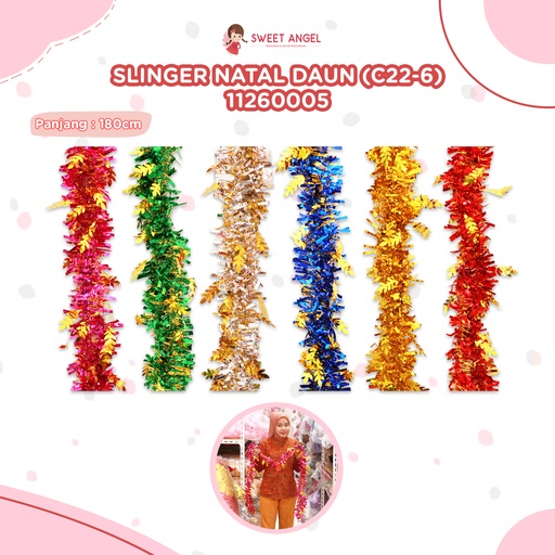 [11260005] SLINGER NATAL 3 DAUN/APPLE/LOVE/STARMOON (C22-6)