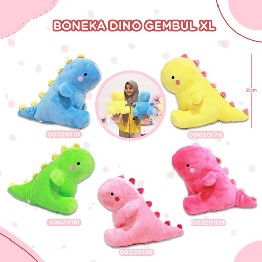 BONEKA DINO GEMBUL XL