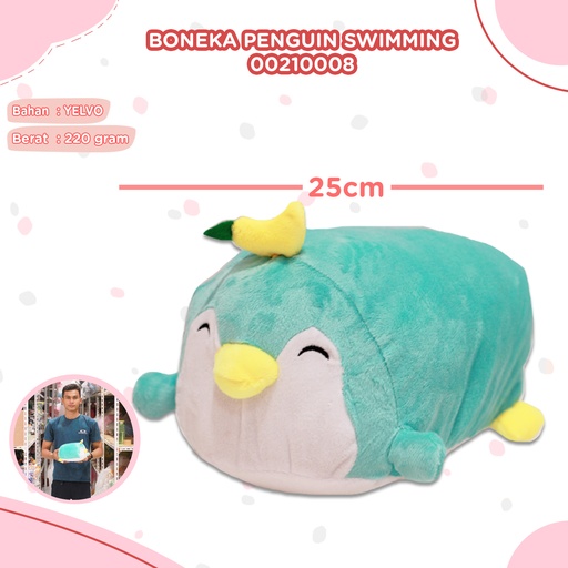 [00210008] BONEKA PENGUIN SWIMMING