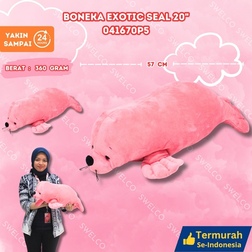 [041670P5] BONEKA EXOTIC SEAL 20"