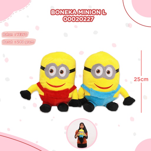[00020227] BONEKA MINION L