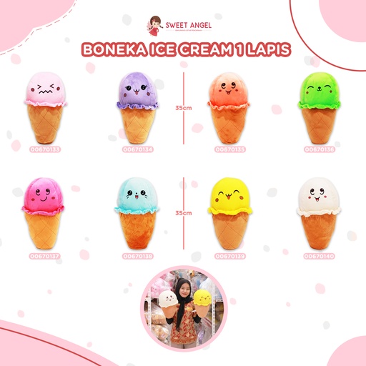 [00670232] BONEKA ICE CREAM 1 LAPIS