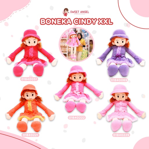 [01840343] BONEKA CINDY XXL