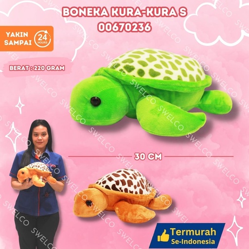 [00670236] BONEKA KURA-KURA S S" TIDUR HEWAN KURA