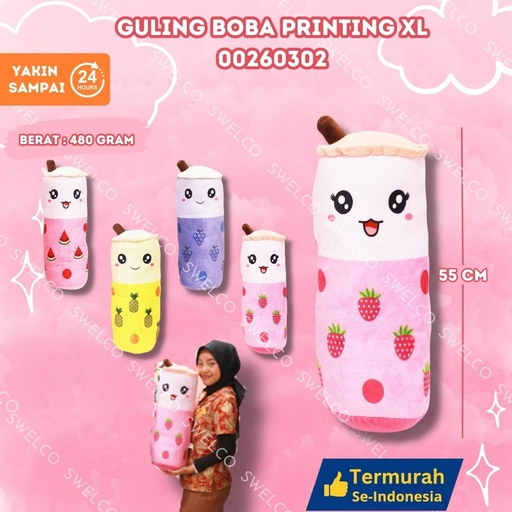 [00260302] GULING BOBA PRINTING XL