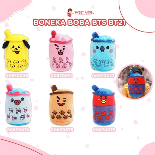 [00670244] BONEKA BOBA BTS BT21