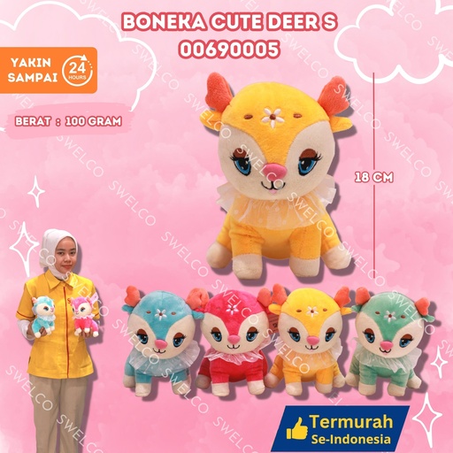 [00690005] BONEKA CUTE DEER S