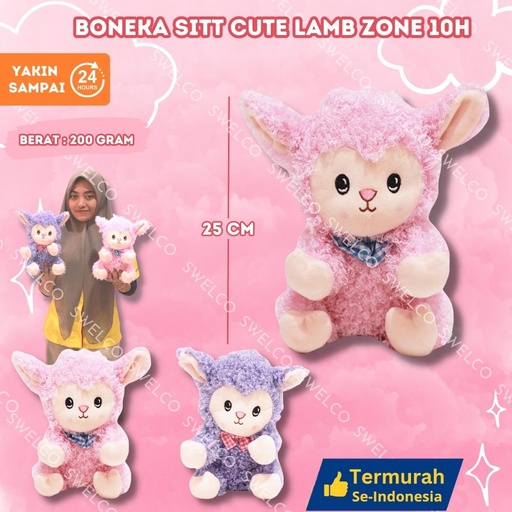 [00290364] Boneka Sitt Cute Lamb Zone 10H' (P.37968)
