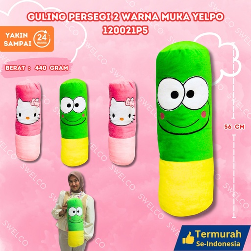 [120021P5] GULING PERSEGI 2 WARNA MUKA YELPO