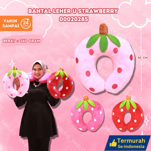 [00020285] BANTAL LEHER U STRAWBERRY