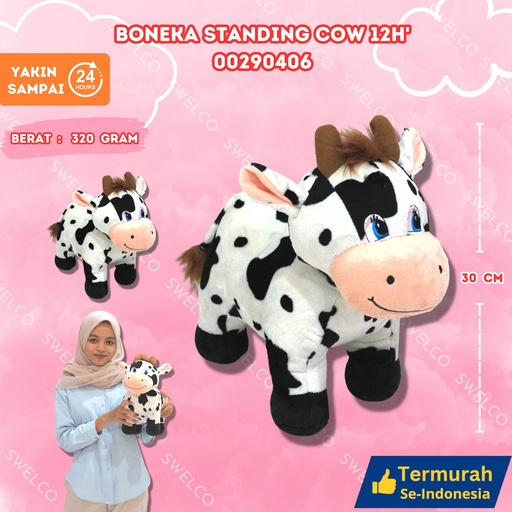 [00290406] BONEKA STANDING COW 12H'
