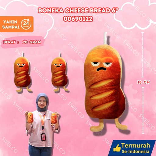 [00690122] BONEKA CHEESE BREAD 6"