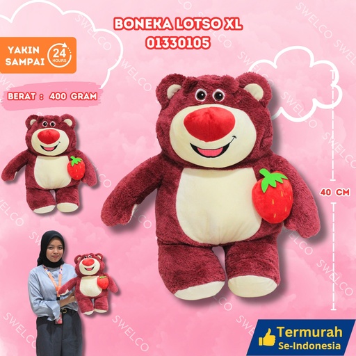 [01330105] BONEKA LOTSO XL KARAKTER BESAR
