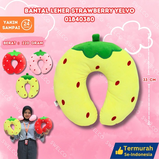[01840380] BANTAL LEHER STRAWBERRY YELVO BUAH