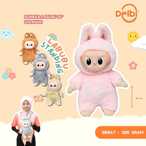 [00290440] BONEKA LABUBU 12" KARAKTER