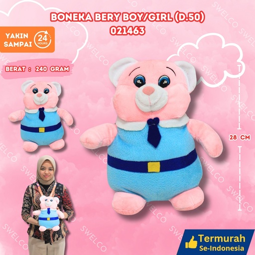 [021463] BONEKA BERY BOY/GIRL (D.50)