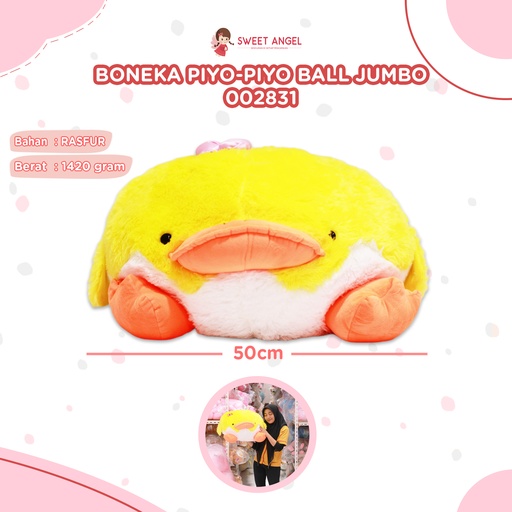[002831] BONEKA PIYO-PIYO BALL JUMBO